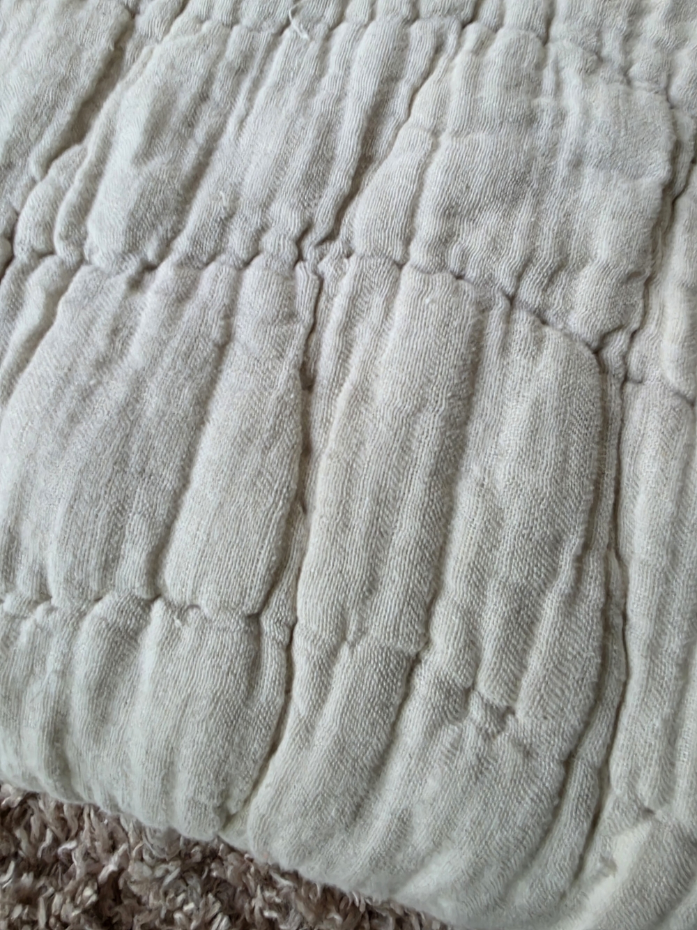 Pottery Barn Neutral Linen King - Picture 3 of 5